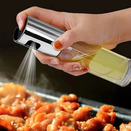 Glass Oil Sprayer: Leak-Proof Pump Bottle for BBQ & Kitchen Oil Control
