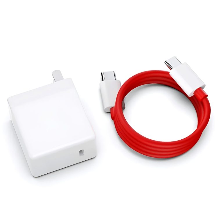 OnePlus 65W Warp Charge Power Adapter with Type-C to Type-C Fast Charging Cable | High-Speed USB-C Charger