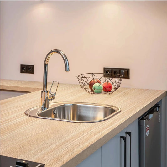 Self-Adhesive Wooden Sheet | Peel & Stick Wallpaper for Furniture Walls Kitchen Decor | YM501