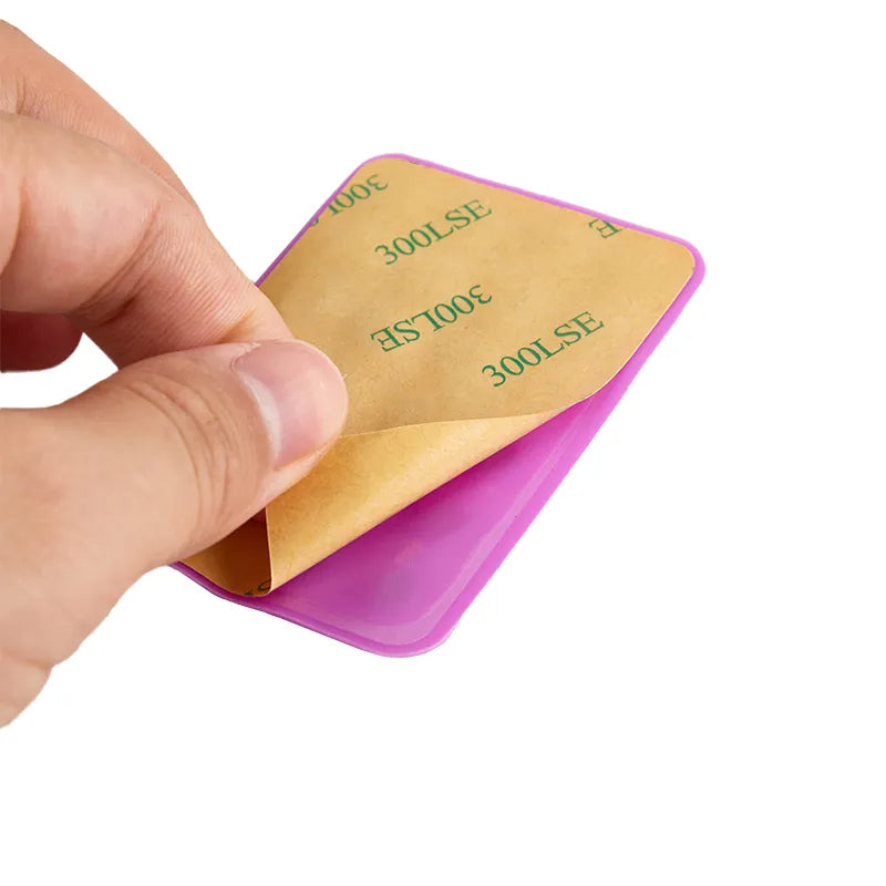 Stick & Grip Suction Cup Phone Holder | Reusable Silicone Pad | Random Color