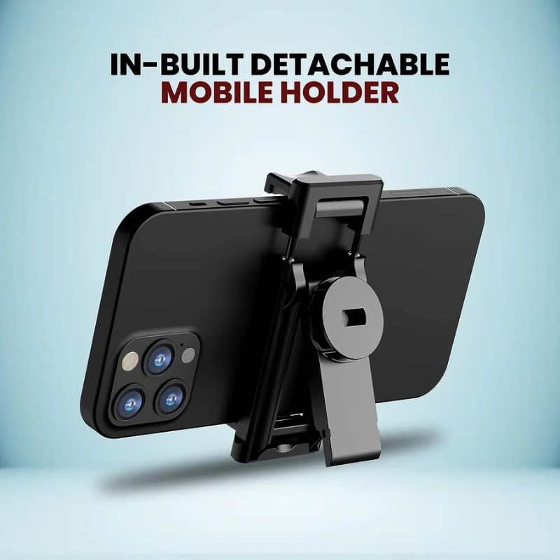 NeePho P170S Selfie Stick Tripod | Extendable , Bluetooth Remote, Universal Smartphone Mount | Durable Metal Build & Lightweight Design