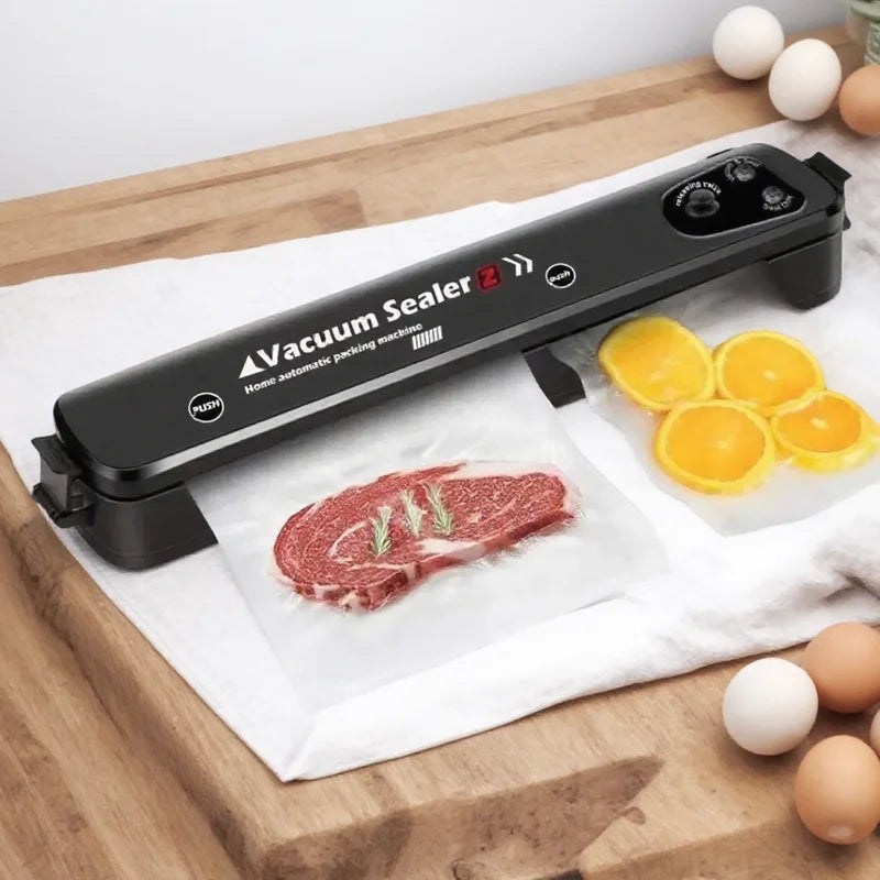 Portable Automatic Vacuum Sealer Machine | Food Saver for Kitchen Storage & Meal Prep