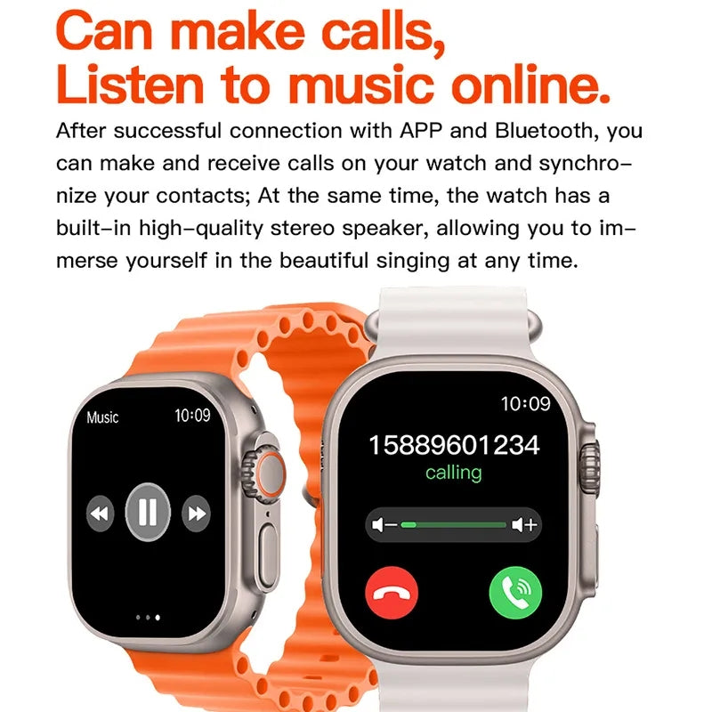 T900 Pro Ultra 2 Smart Watch | 2.19″ Full Touch IPS Display | Bluetooth 5.3 & Wireless Charging