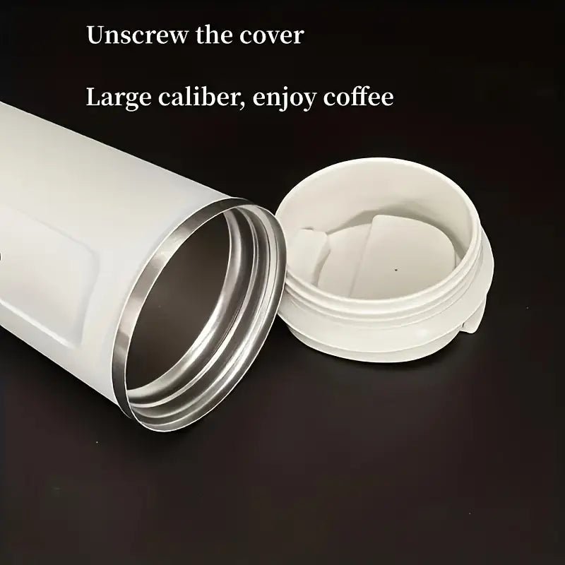 Smart Temperature Coffee Mug | 17oz Insulated Stainless Steel Travel Mug with Leakproof Lid