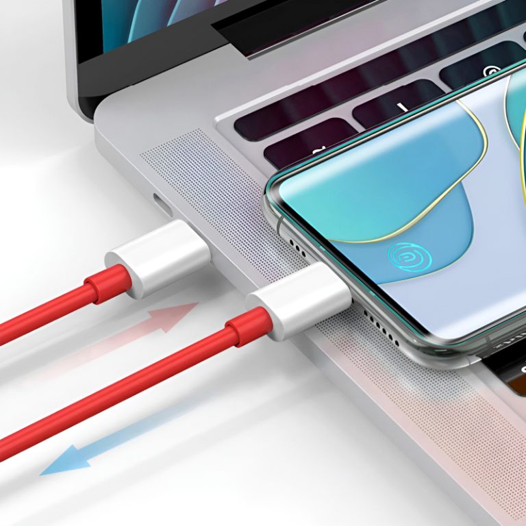 OnePlus 65W Warp Charge Power Adapter with Type-C to Type-C Fast Charging Cable | High-Speed USB-C Charger