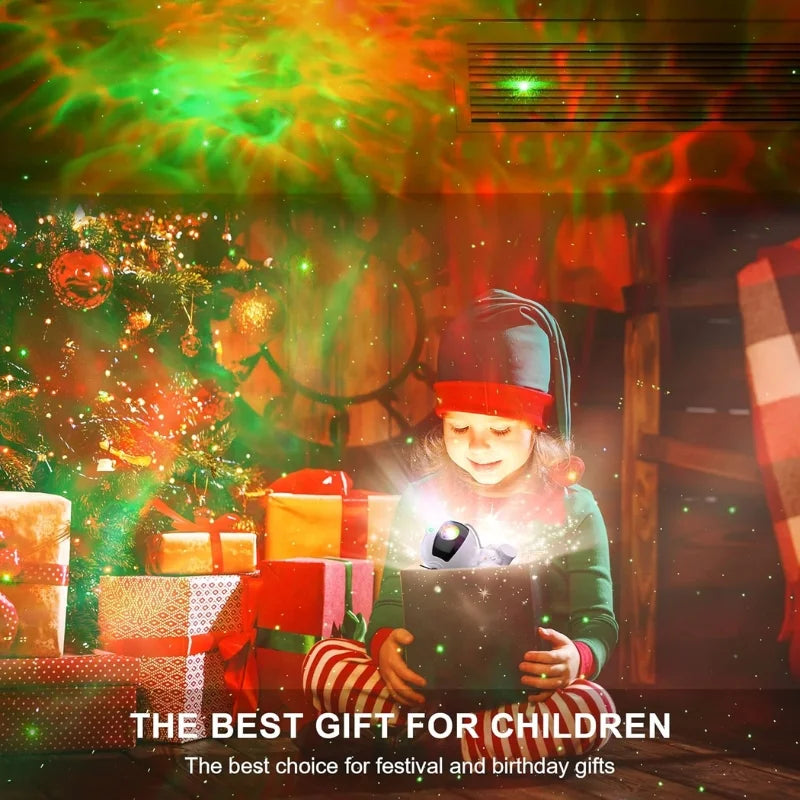 Mini Astronaut Galaxy Projector | Star & Nebula Night Light with Remote Control | Astronaut Galaxy Lamp