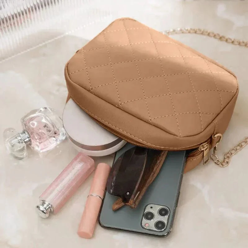 Aura Cream Leather Handbag for Girls & Women | Stylish Shoulder & Crossbody Bag | Daily Use & Gift