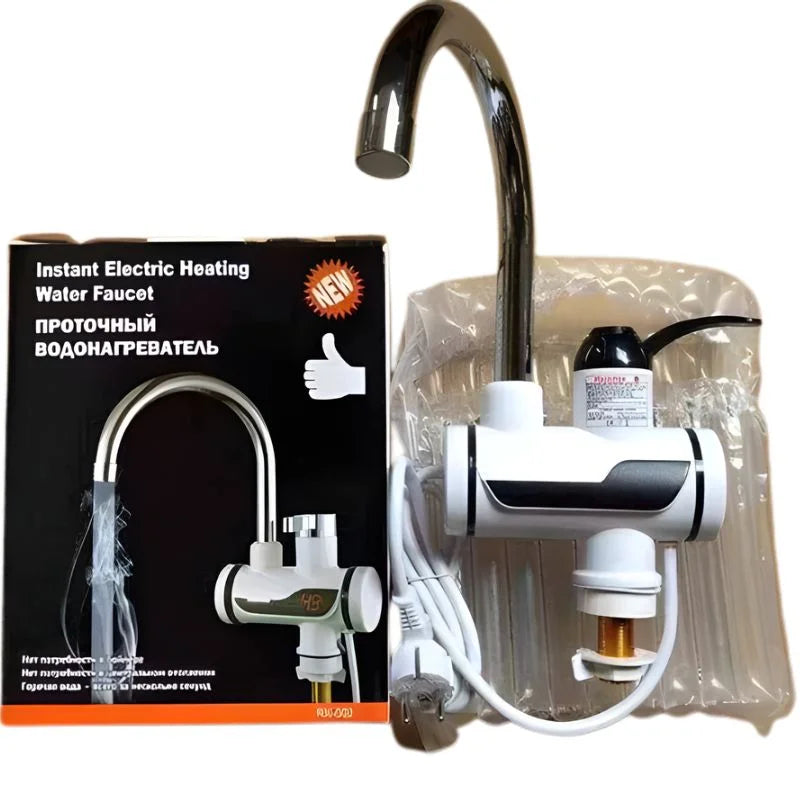 Electric Instant Heating  Faucet  | Digital Temperature Display | Kitchen & Bathroom Hot Water Tap